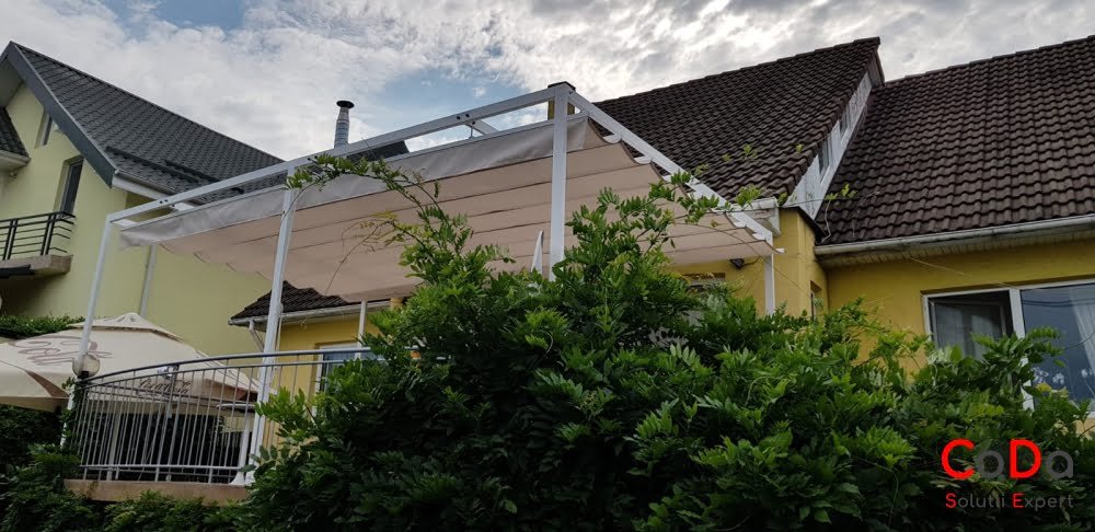 Pergola retractabila manuala rezidentiala cluj