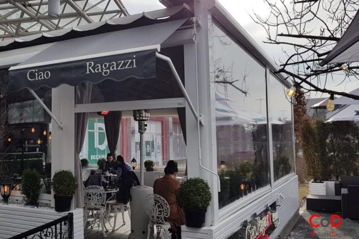 Pergola retractabila manuala cluj