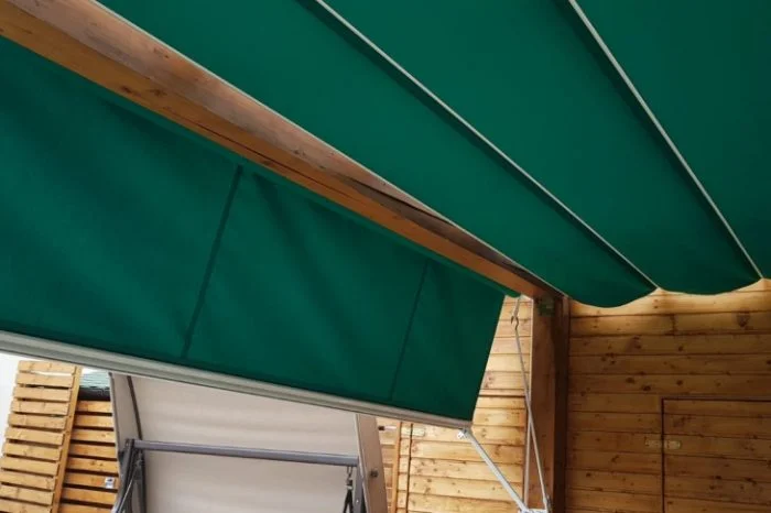 Pergola manuala si copertina verticala cluj