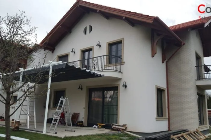 Pergola retractabila cu 2 picioare cluj sighet maramures