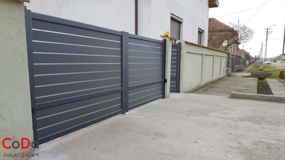 Poarta de aluminiu batanta cluj