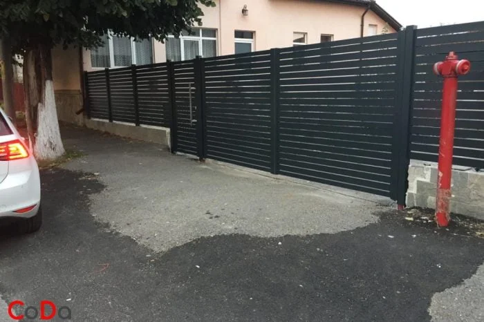 Porti si garduri antracit cluj n