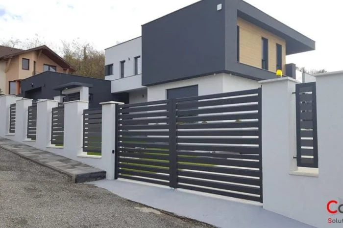 Porti si garduri de aluminiu casa cluj 1