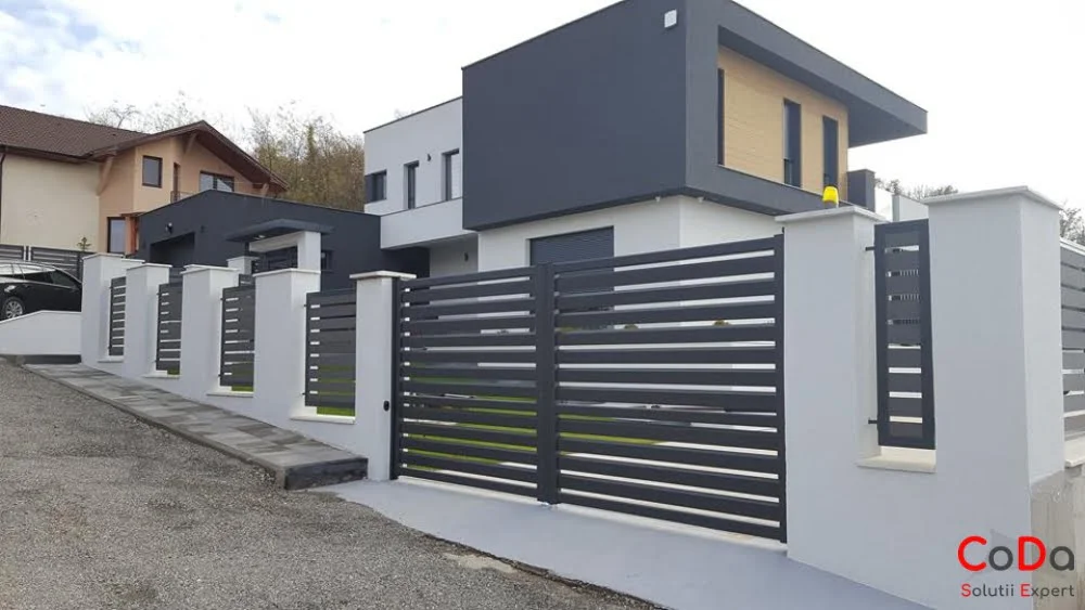 Porti si garduri de aluminiu casa cluj