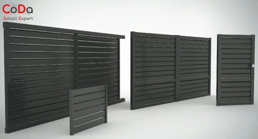 Porti si garduri de aluminiu cluj