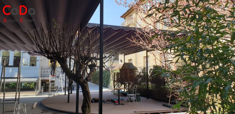 Pergole retractabile