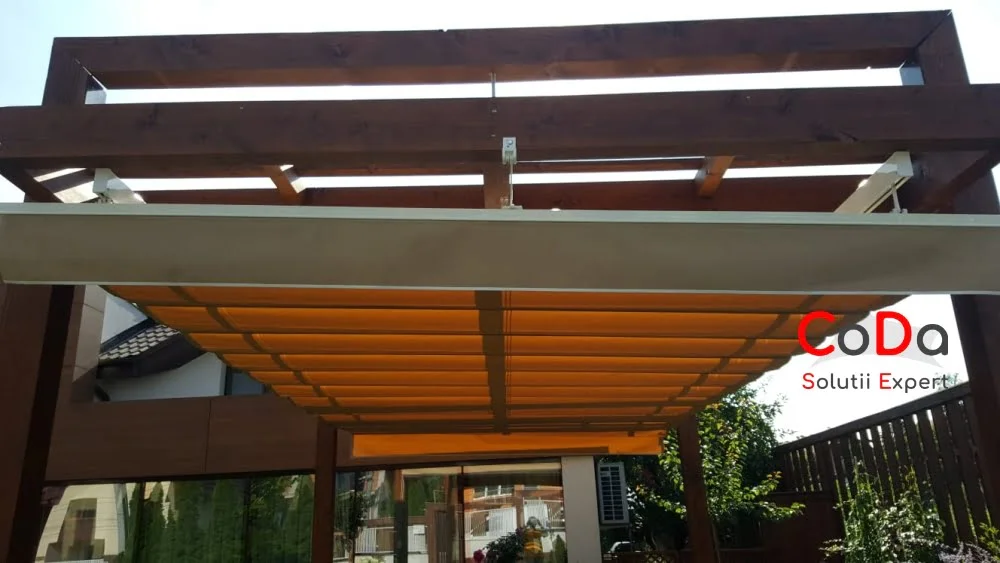 Pergola pe structura lemn coda cluj Pergola pe structura lemn coda cluj
