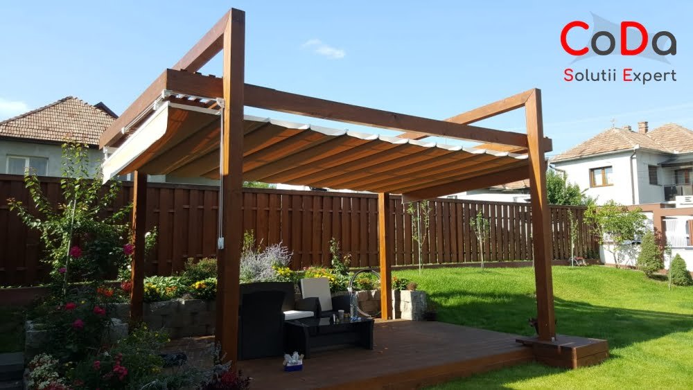 Pergola retractabila manual coda cluj