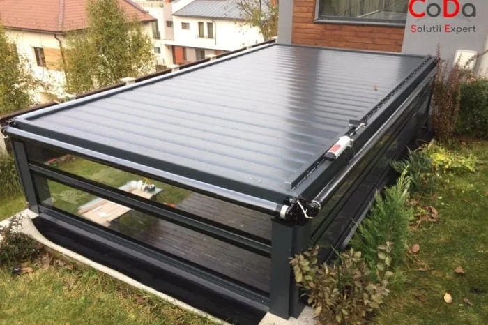 Pergola bioclimatica coda cluj