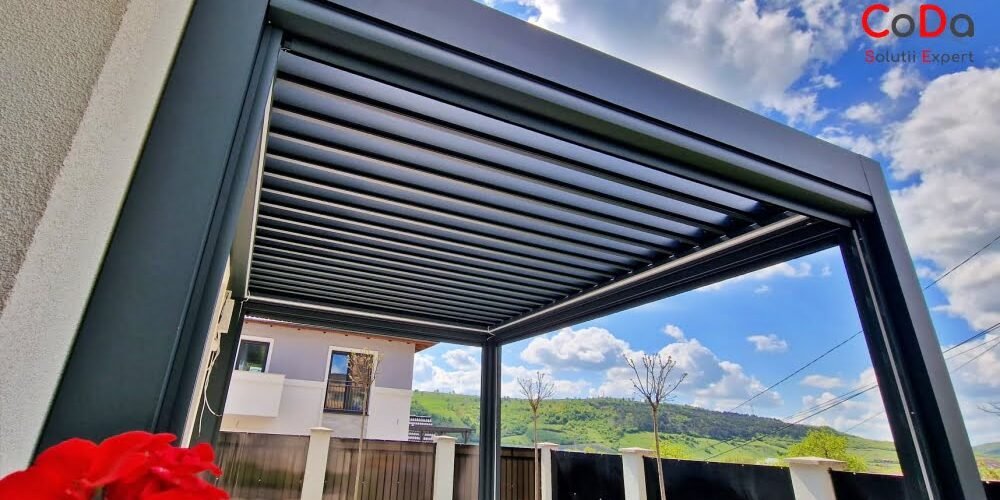 Pergola bioclimatica coda cluj