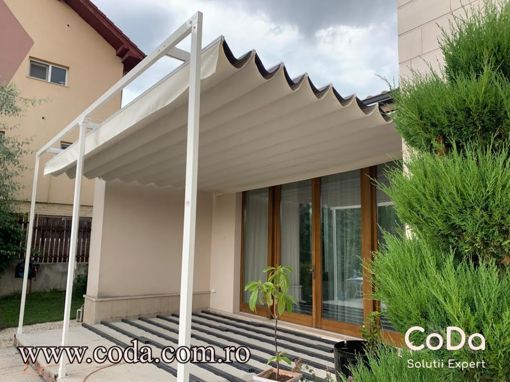 Pergola dublu fald retractabila coda cluj