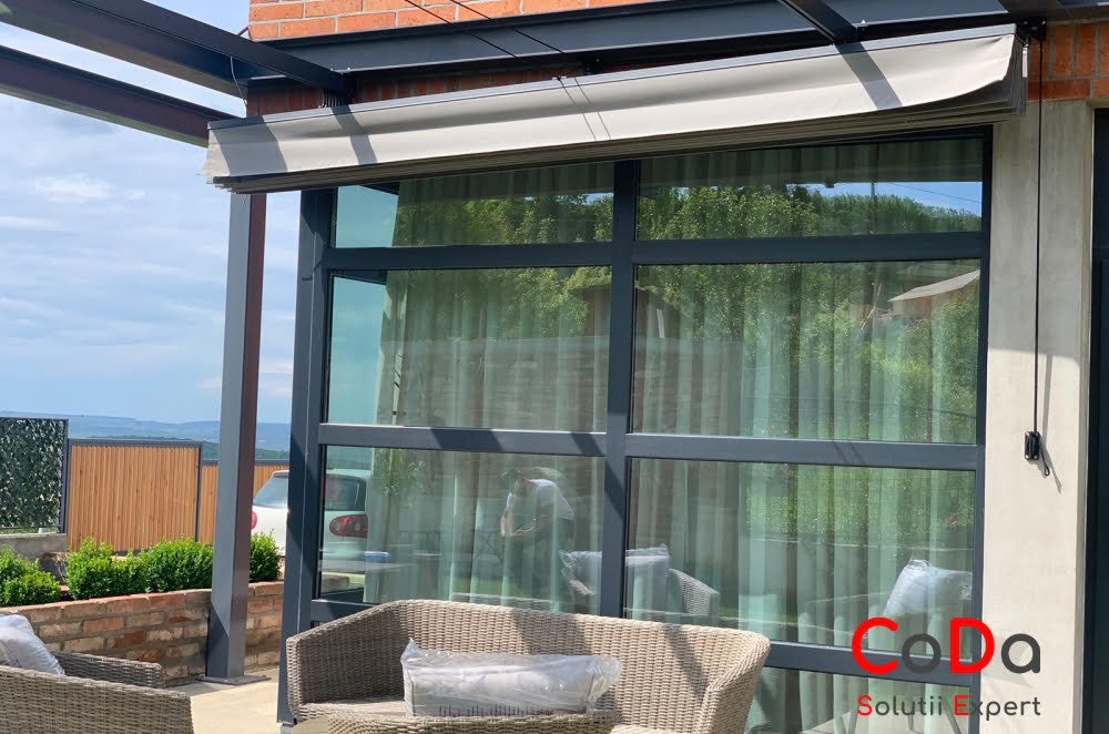 Pergola retractabila coda 10