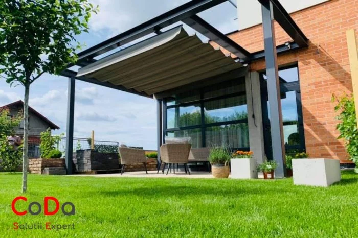 Pergola retractabila cu falduri coda 5