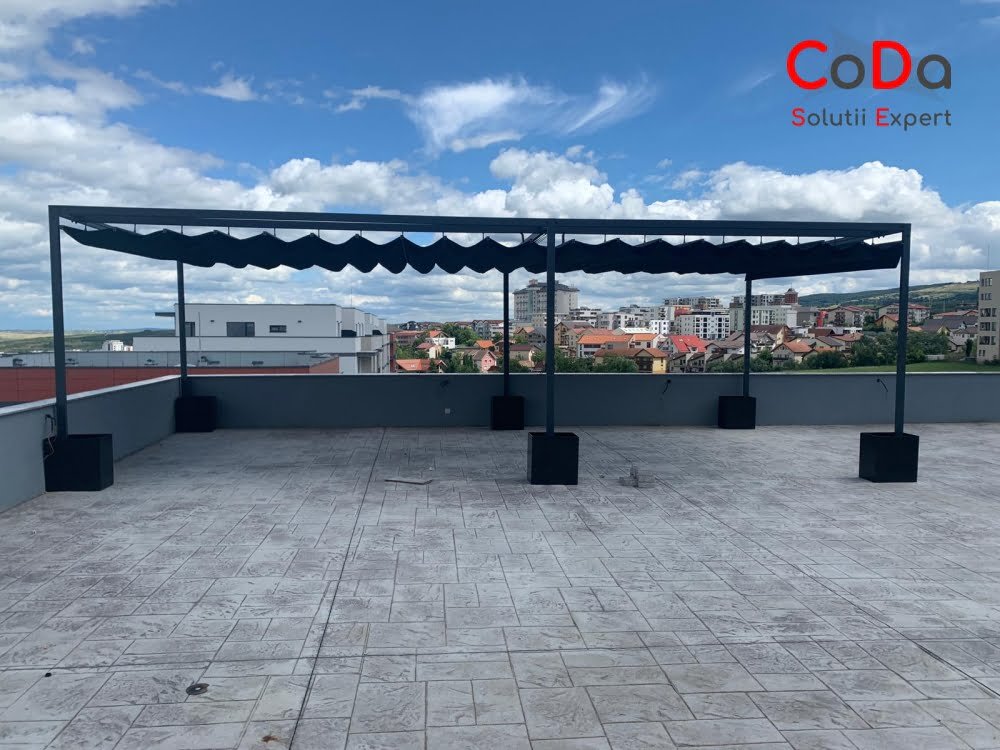 Pergole retractabile dublu fald coda cluj