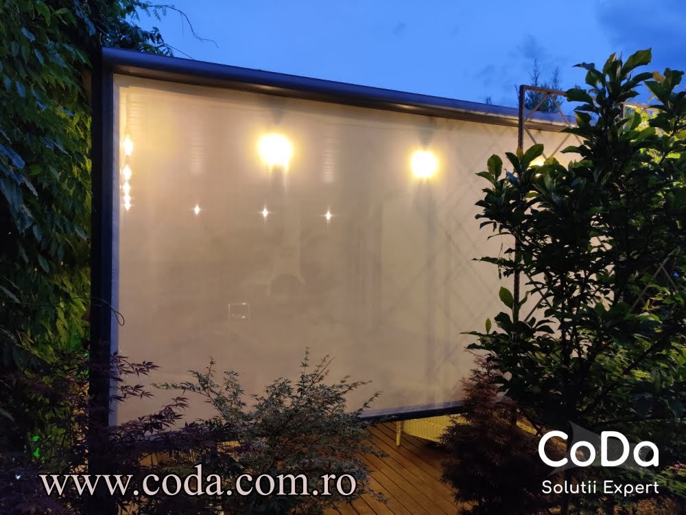 Rulouri exterioare ZIP screen coda