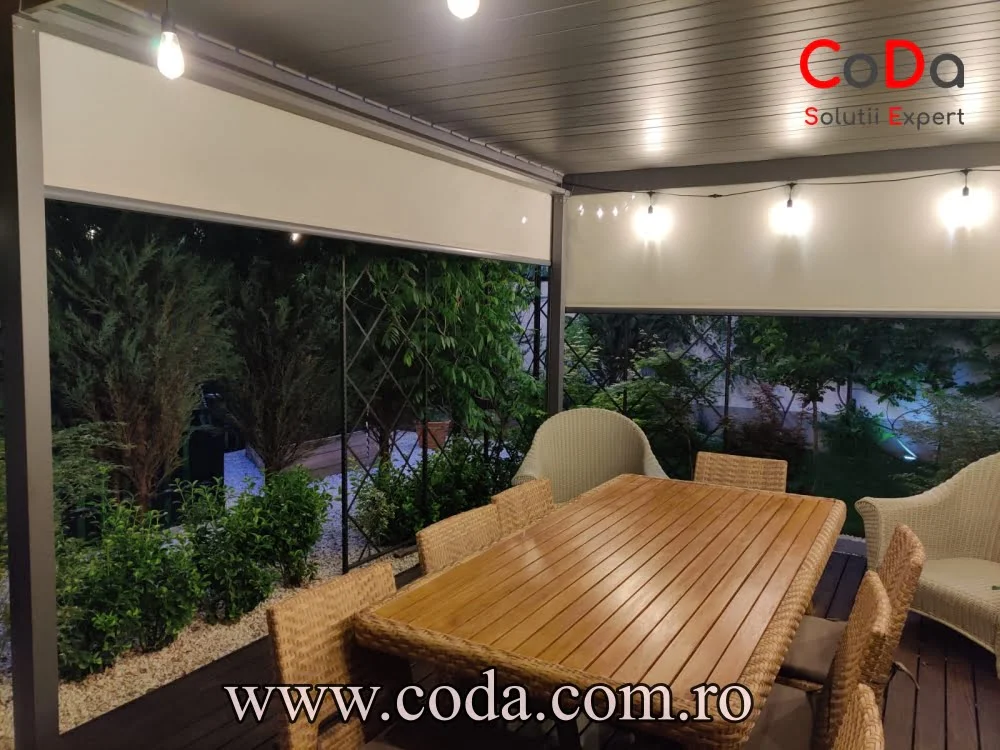 Rulouri exterioare ZIP si pergola bioclimatica coda cluj