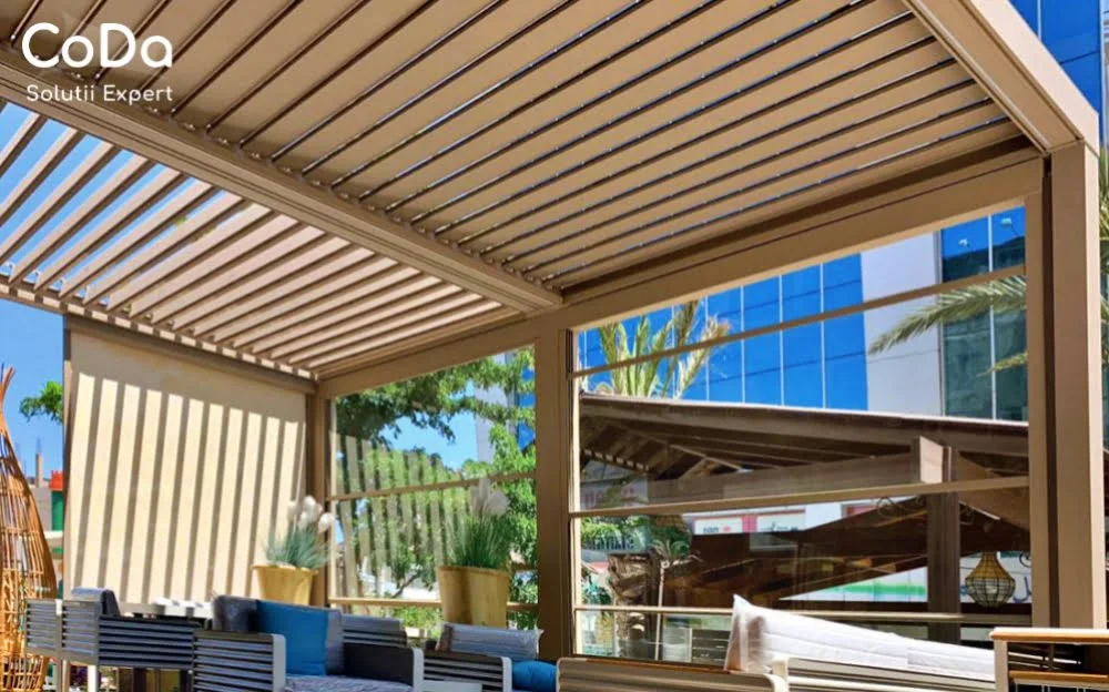 Pergola bioclimatica CoDa Cluj