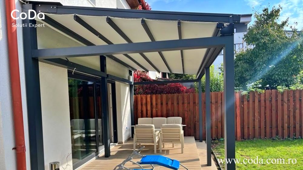 Pergola retractabila all season CoDa Cluj 1
