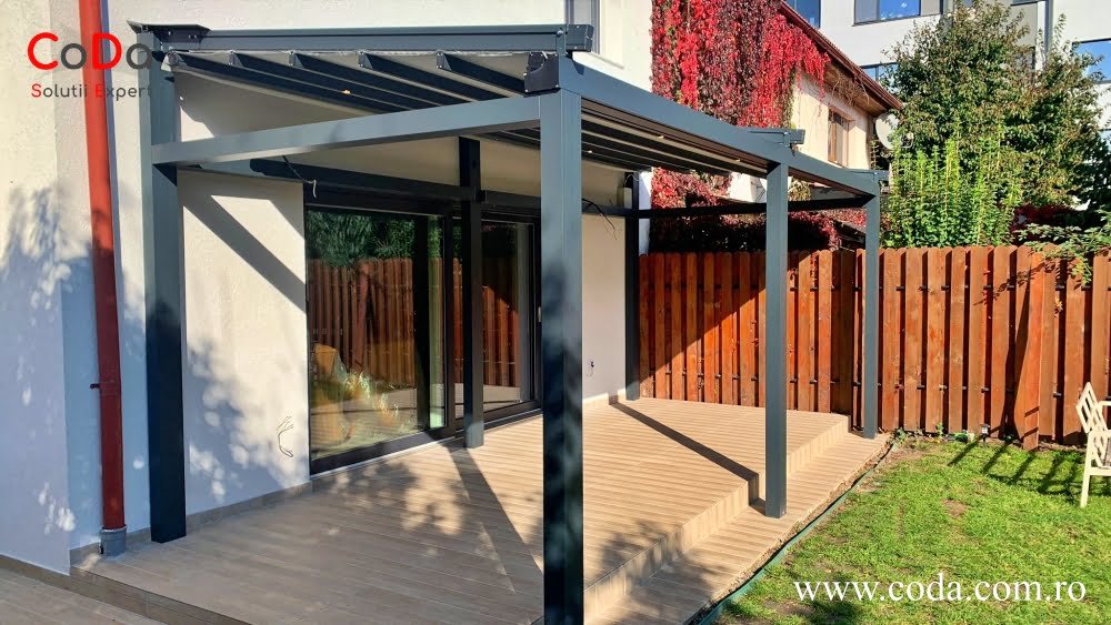 Pergosistem retractabil all season led CoDa Cluj 1