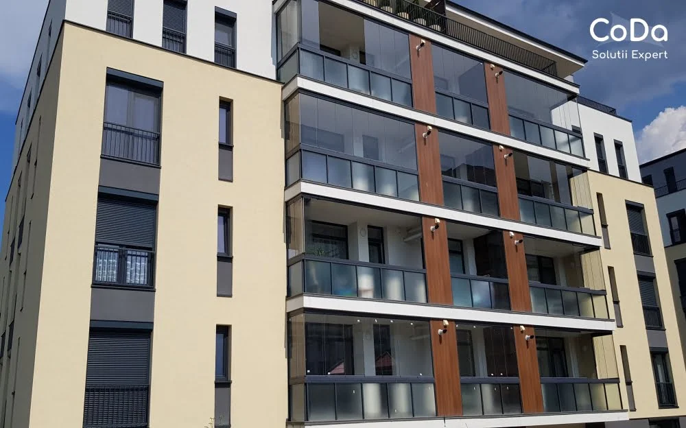 Sistem glisant inchidere balcon cu sticla Valedo BKS CoDa Cluj Sisteme de Sticla glisantă