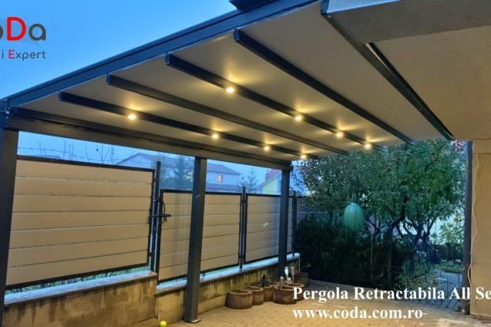 Pergola all season membrana pvc coda cluj 1