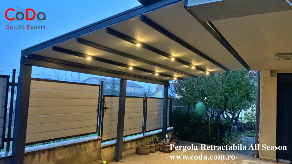 Pergola all season membrana pvc coda cluj 1