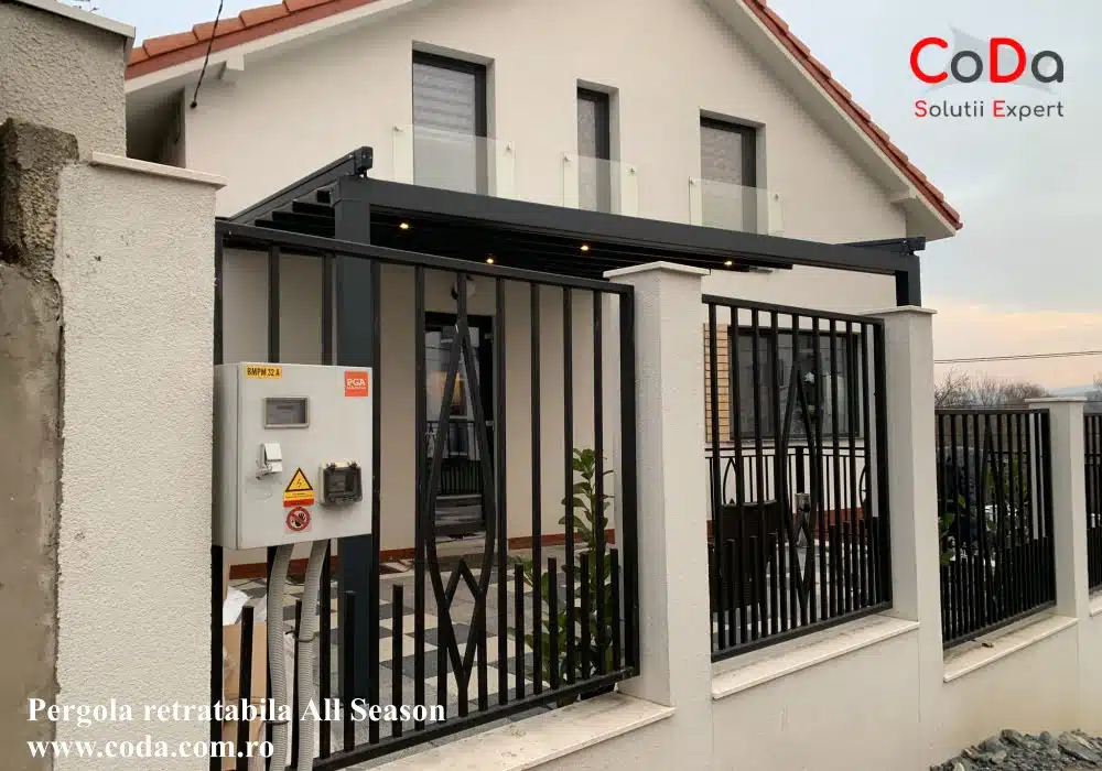 Pergola all season membrana pvc coda cluj 3
