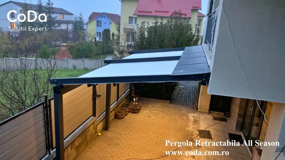 Pergola retractabila all season coda cluj 1 - CoDa Solutii Expert