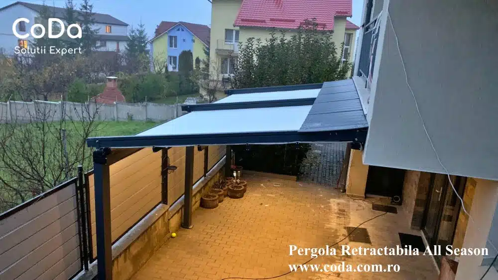 Pergola retractabila all season coda cluj 1