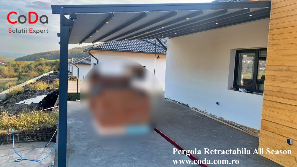 Pergola retractabila all season coda cluj 2 - CoDa Solutii Expert