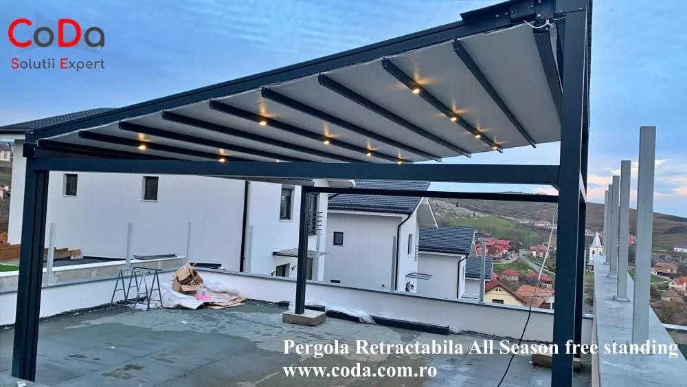 Pergola retractabila all season coda cluj