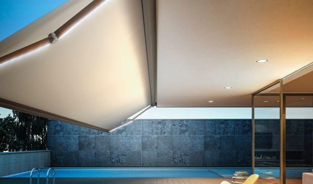 Copertina retractabila cu leduri brate casa cluj e1732715658756