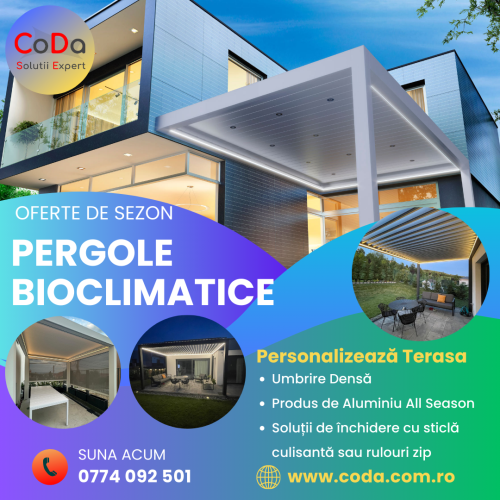 Pergole Bioclimatice CoDa Pergole Bioclimatice CoDa