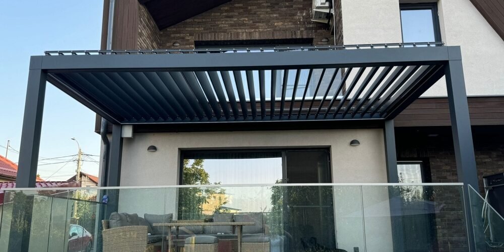 Pergola Bioclimatica aluminiu coda cluj