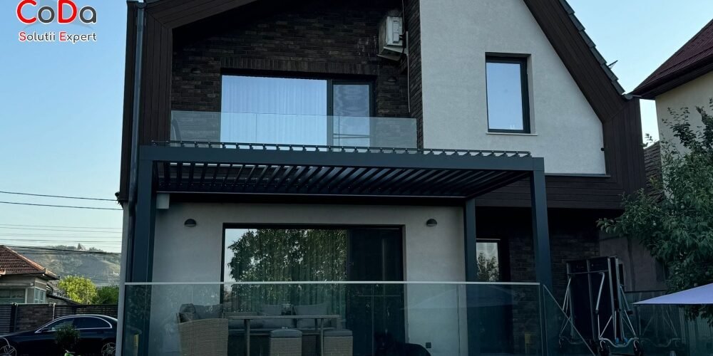 Pergola Bioclimatica control lumina coda cluj