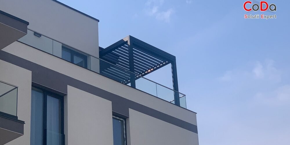 Pergola Bioclimatica si rulou zip Coda Cluj
