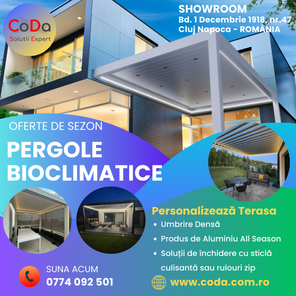 Pergola Bioclimatica CoDa